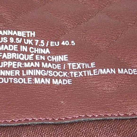 Annabeth Flat knee high Boot quilted Oxblood Size: 9.5 - Picture 8 of 9